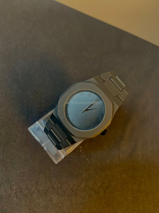 BLACK AURA ARABIC DIAL WATCH